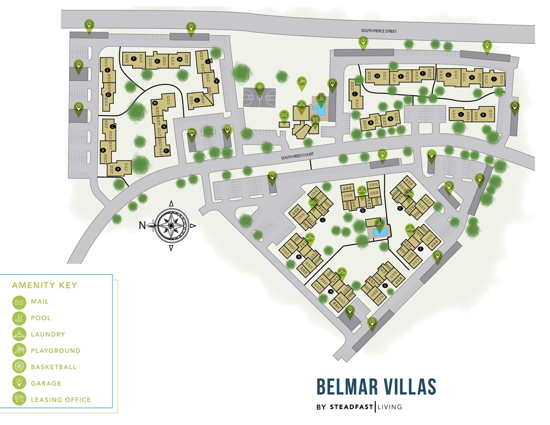 Belmar Villas - Community Map